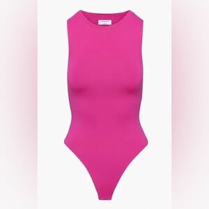 Aritzia Babaton Pink Bodysuit
